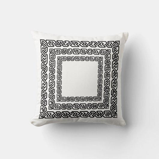 Calm Mind Pillow | チベット風ミニマリストのCus クッション (正面)