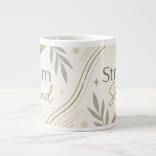 Calm Mind Strong Soul マグカップ エステティック コーヒー マグカップ