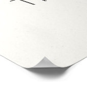 Calm Mindset Minimal Decor. Music Quote ポスター (角)