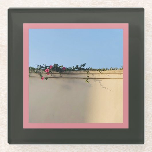 Calm Momentの写真 ガラスコースター (正面)