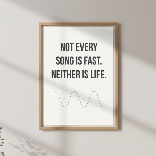 Calm Motivational Quote ポスター