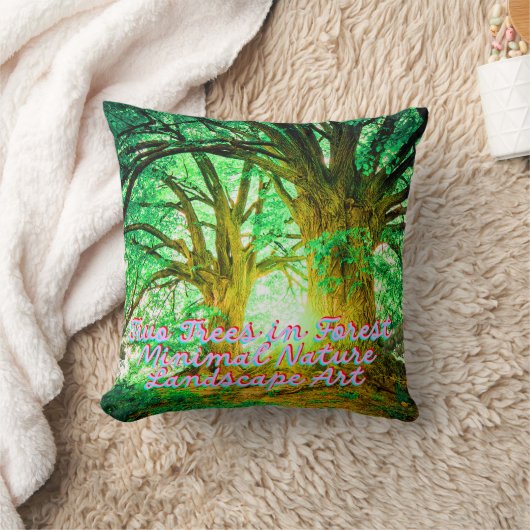 Calm Nature Aesthetic Design クッション (ブランケット)