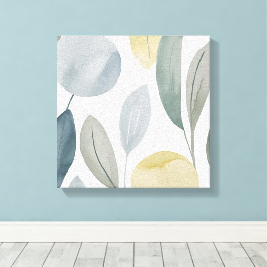 Calm Nature Canvas キャンバスプリント (インサイチュ (ウッドフロア))