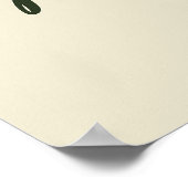 Calm Nature Spa Aesthetic ポスター (角)