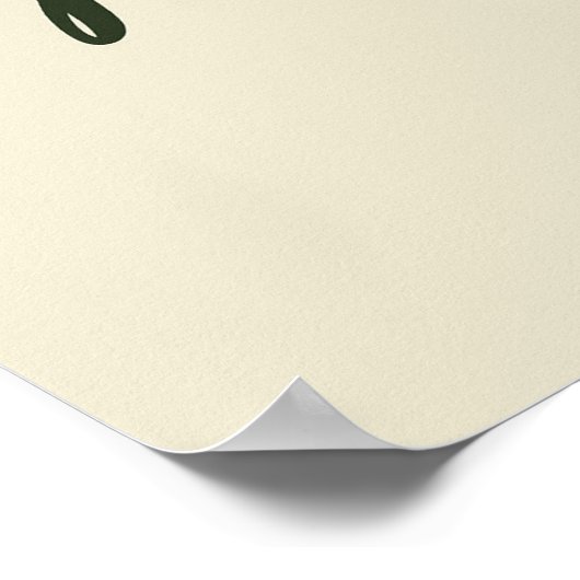 Calm Nature Spa Aesthetic ポスター (角)