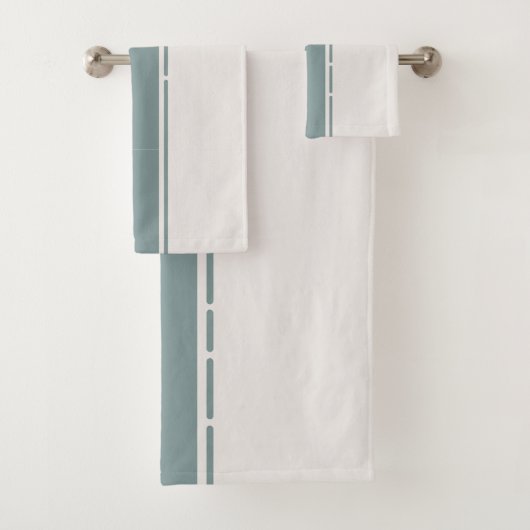 Calm Neutral Stripes – Minimal Spa Towel Set バスタオルセット (インサイチュ)