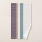 Calm Neutral Stripes – Minimal Spa Towel Set バスタオルセット (ハンドタオル)