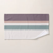 Calm Neutral Stripes – Minimal Spa Towel Set バスタオルセット (ハンドタオル)