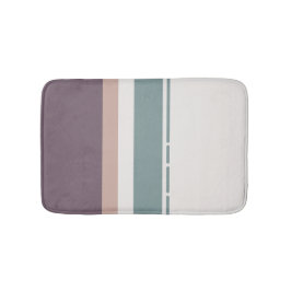 Calm Neutral Stripes – Soft Modern Bath Accent バスマット