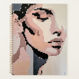 Calm pastel face プランナー手帳