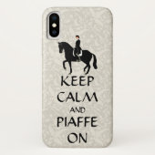 Calm & Piaffe保 On Dressage Case-Mate iPhoneケース (裏面)