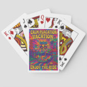 Calm-Placation Vacation – Route 66 Playing Cards トランプ (裏面)