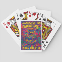 Calm-Placation Vacation – Route 66 Playing Cards トランプ