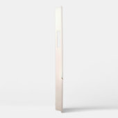 Calm Quote Minimalist Design - Soft Cream & Rose G Case-Mate iPhoneケース (裏面 / 右)