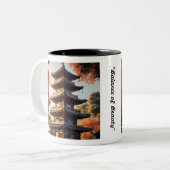 「Calm Reflections」 ツートーンマグカップ (正面左)