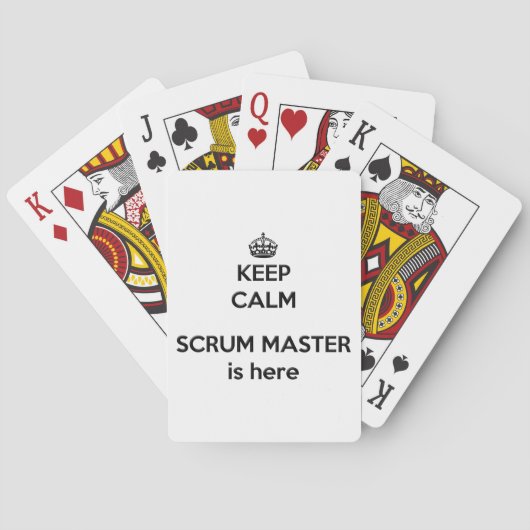 Calm Scrum保マー・カード トランプ (裏面)