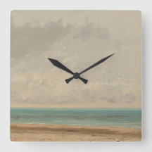 Calm Sea 1866グスタヴコートベットナショナルギャラリー