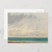 Calm Sea, 1866 by Gustave Courbet ポストカード (正面/裏面)