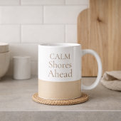 Calm Shores Ahead Classic Mug, 11 oz コーヒーマグカップ