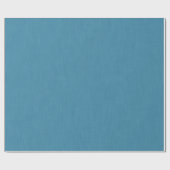 Calm & simple Blue linen textured background  ラッピングペーパー (フラット)