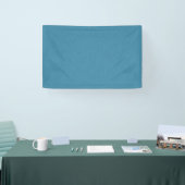 Calm & simple Blue linen textured background  横断幕 (トレードショー)
