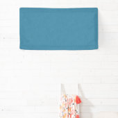 Calm & simple Blue linen textured background  横断幕 (インサイチュ)