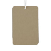 Calm & simple Brown textured background  カーエアーフレッシュナー (裏面)