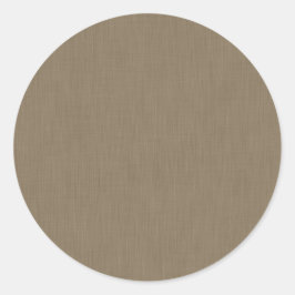 Calm & simple brown textured background  ラウンドシール
