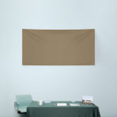 Calm & simple Brown textured background  横断幕 (トレードショー)