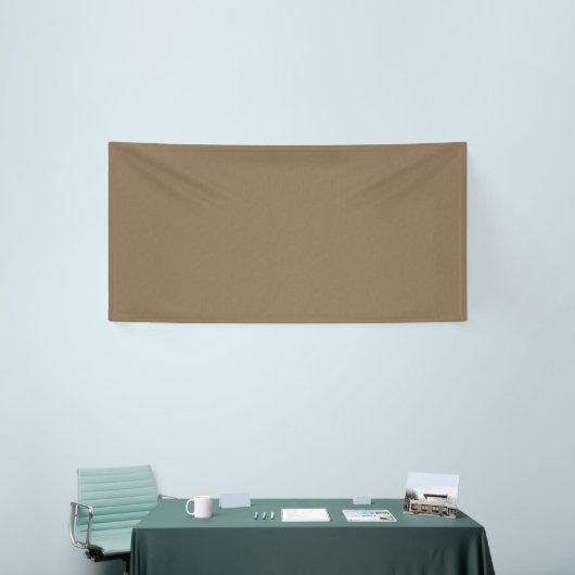 Calm & simple Brown textured background  横断幕 (トレードショー)