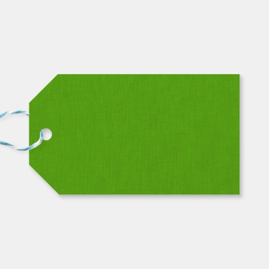 Calm & simple lime green textured background  ギフトタグ (裏面横)