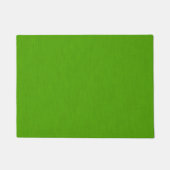 Calm & simple lime green textured background  ドアマット (正面)