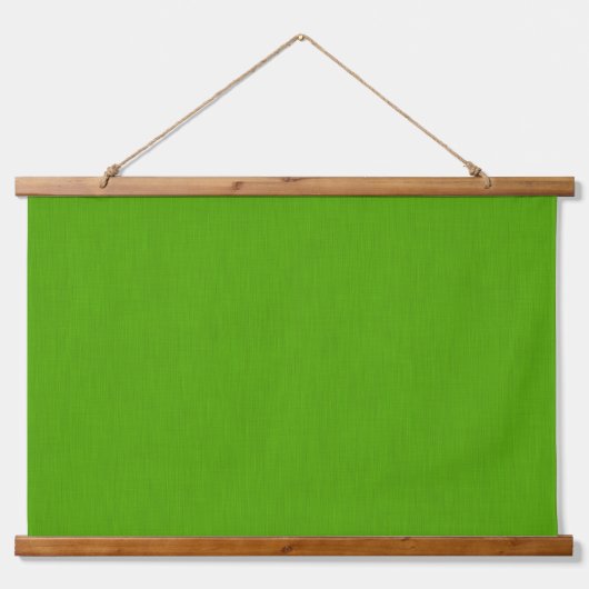 Calm & simple lime green textured background 吊り下げ型タペストリー (正面)