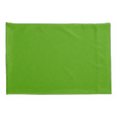 Calm & simple lime green textured background  枕カバー (裏面-右)