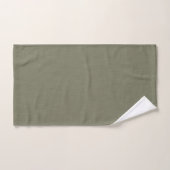 Calm & simple olive green textured background  バスタオルセット (ハンドタオル)