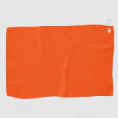Calm & simple orange textured background  ゴルフタオル (横)
