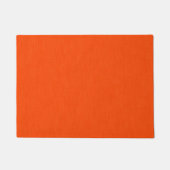 Calm & simple orange textured background  ドアマット (正面)