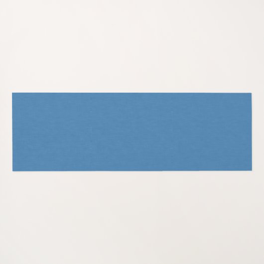 Calm & simple plain blue textured background ヨガマット (裏面(横))