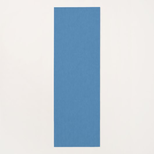 Calm & simple plain blue textured background ヨガマット (裏面)