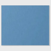 Calm & simple plain blue textured background ラッピングペーパー (フラット)