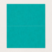 Calm & simple  Turquoise textured background  名刺 (外部フラット)