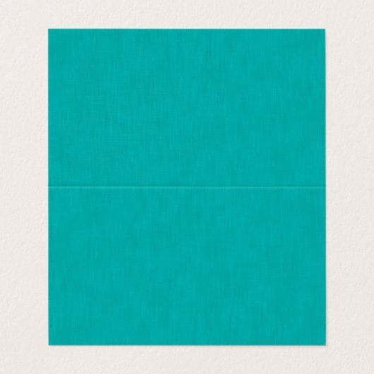 Calm & simple  Turquoise textured background  名刺 (外部フラット)