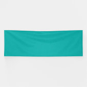 Calm & simple  Turquoise textured background  横断幕 (横)