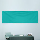 Calm & simple  Turquoise textured background  横断幕 (トレードショー)