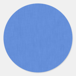 Calm & simple visual blue textured background  ラウンドシール
