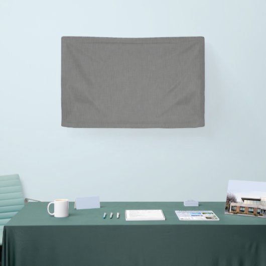 Calm & simple visual gray textured background  横断幕 (トレードショー)