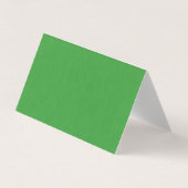 Calm & simple visual green textured background  名刺 (正面)