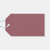 Calm & simple visual mauve textured background  ギフトタグ (裏面横)