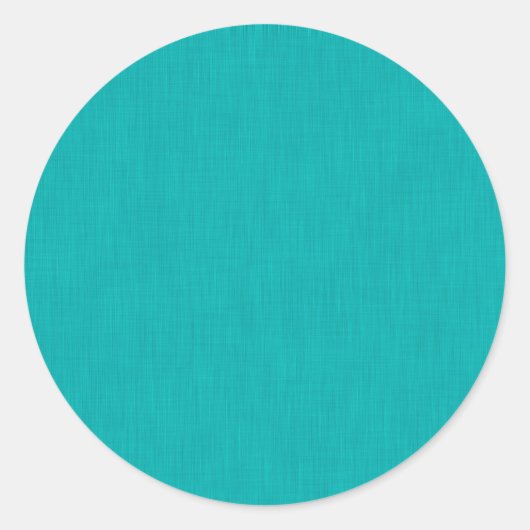 Calm & simple visual teal textured background  ラウンドシール (正面)