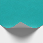 Calm & simple visual teal textured background  ラッピングペーパー (角)